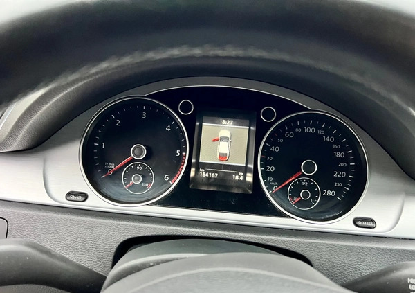 Volkswagen CC cena 29900 przebieg: 184167, rok produkcji 2013 z Opalenica małe 232